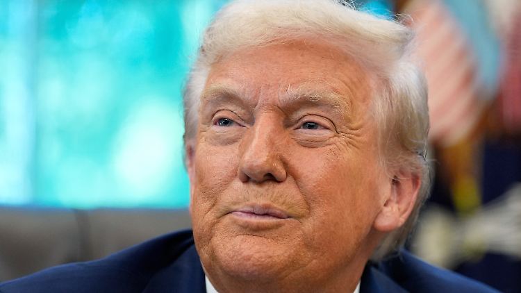 "Wir werden etwas bekommen": US-Präsident Trump am Freitag im Weißen Haus.