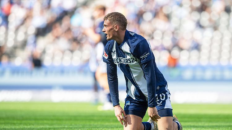 Hertha BSC ist schon wieder am Boden.