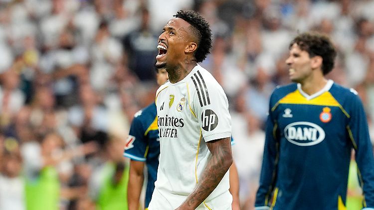 Eder Militao fasste sich aus 35 Metern ein Herz.