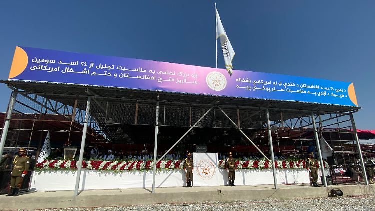 Die Taliban feierten im August 2024 den dritten Jahrestag ihrer Machtübernahme in Bagram.