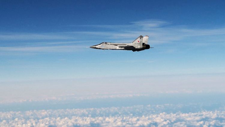 Unter anderem dieser MiG-31-Kampfjet aus Moskau soll den estnischen Luftraum verletzt haben.