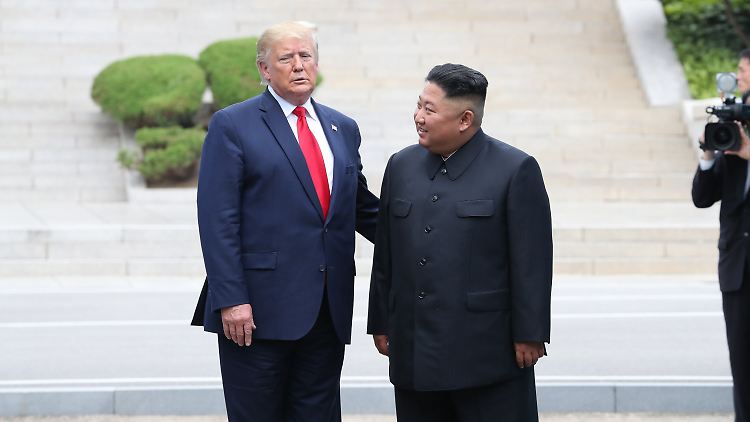 Kim und Trump verstehen sich nach eigenem Bekunden sehr gut.