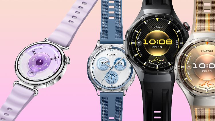 Smartwatches von Huawei kombinieren Fitness-Funktionen mit elegantem Design.