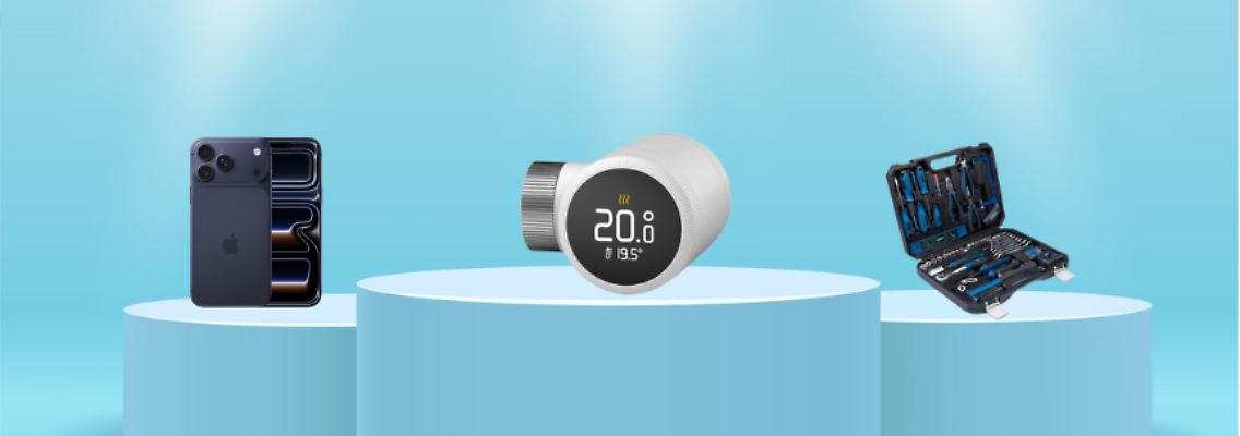 Wir finden täglich die besten Deals für Technik, Werkzeug, Haushaltsgeräte, Tarife & Co.