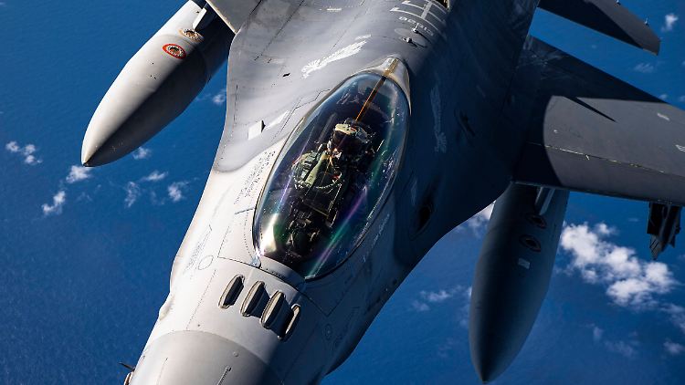 Auch F-16-Kampfjets könnten künftig zur Abwehr russischer Flieger zum Einsatz kommen. (Hier ein Jet der US Airforce)