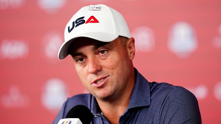 "Ganz im Ernst, ich glaube, das wird das größte Golf-Event, das es jemals gegeben hat", sagt Justin Thomas vom Team USA.