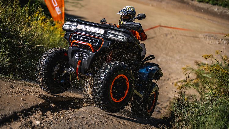 Die Pro-Version der Goes Terrox 1000 Touring - sie weist gegenüber dem Basismodell nur einige fürs Vorankommen unwesentliche Details zusätzlich auf, aber bietet mehr Optik und Schick.