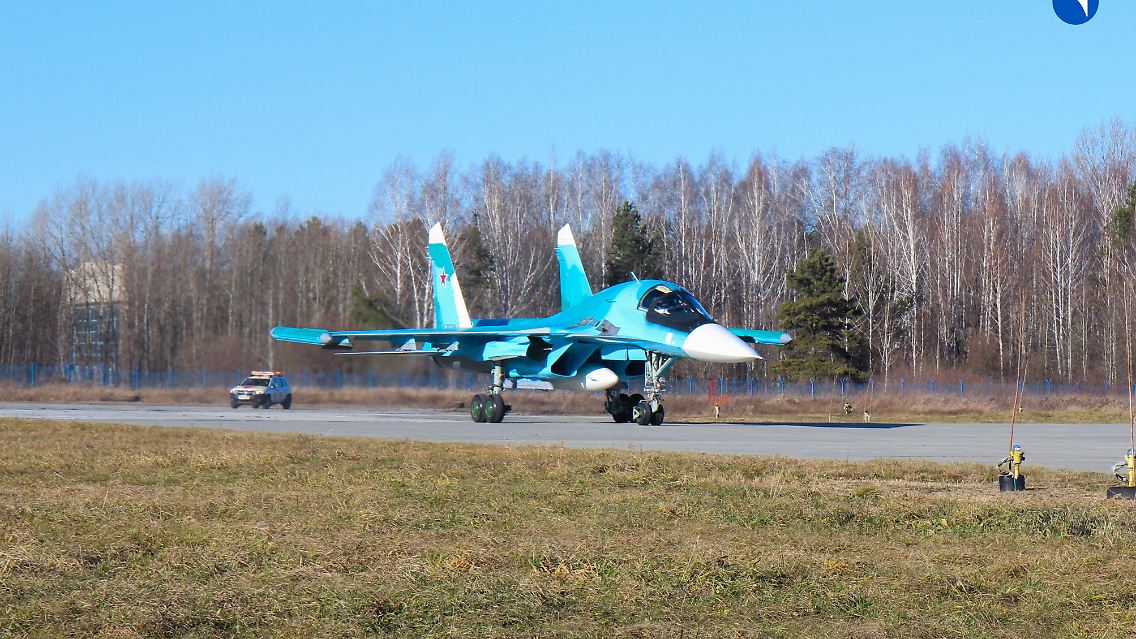 Eine Su-34 der russischen Streitkräfte.