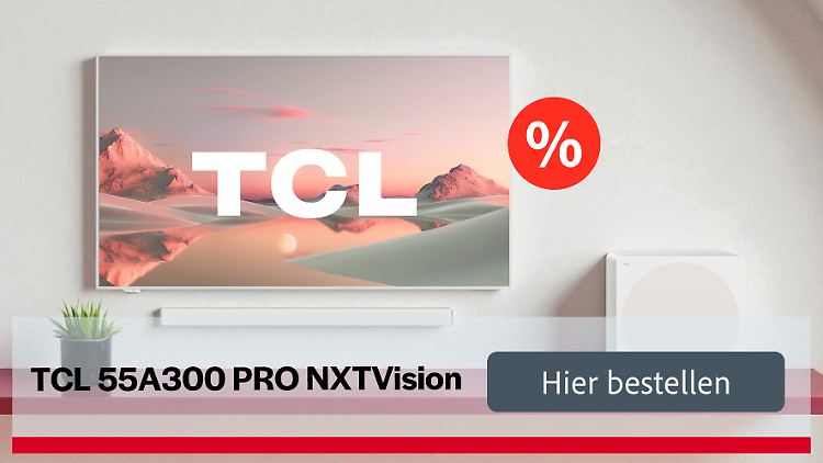 "Ein Kunstwerk für Zuhause" – so bezeichnet TCL seinen Fernseher NXTFrame.