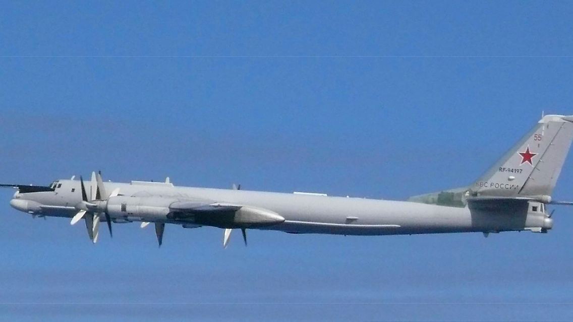 Beispiel für eine russische Tu-95.