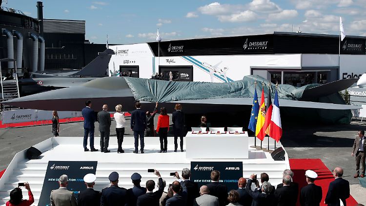 Spitzenpolitiker aus Frankreich und Deutschland betonen immer wieder die Notwendigkeit eines gemeinsamen Kampfjets.