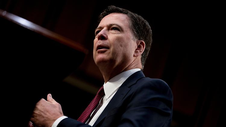 James Comey war wegen seiner Ermittlungen zu russischer Einflussnahme auf den US-Wahlkampf von Trump entlassen worden.