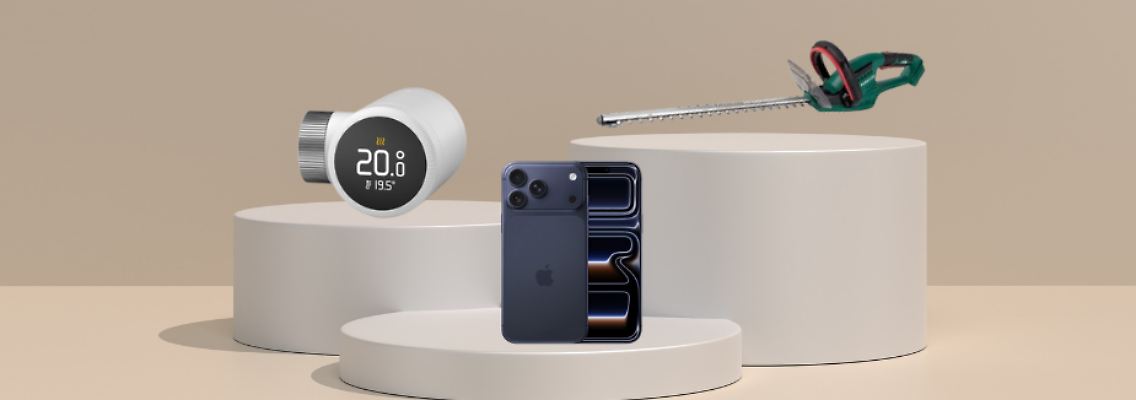 Wir finden täglich die besten Deals für Technik, Werkzeug, Haushaltsgeräte, Tarife & Co.