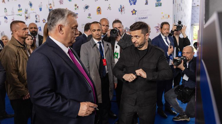 Die Ukraine hatte nur wenige Tage nach Kriegsbeginn den Beitritt zur Europäischen Union beantragt. Der Kreml-freundliche ungarische Regierungschef Viktor Orban blockiert seither jedoch mit seinem Veto greifbare Fortschritte im Beitrittsprozess.