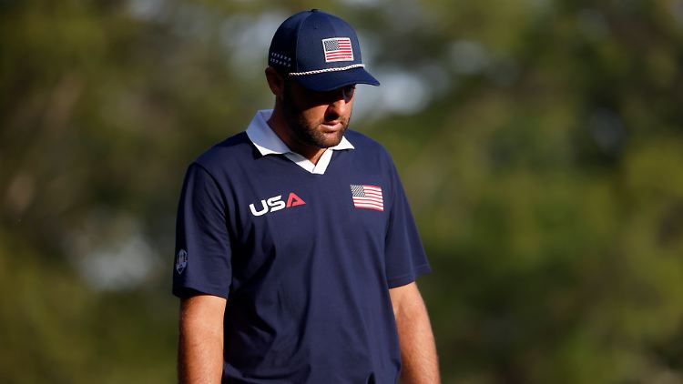 Scottie Scheffler erlebt einen schlimmen Ryder Cup.