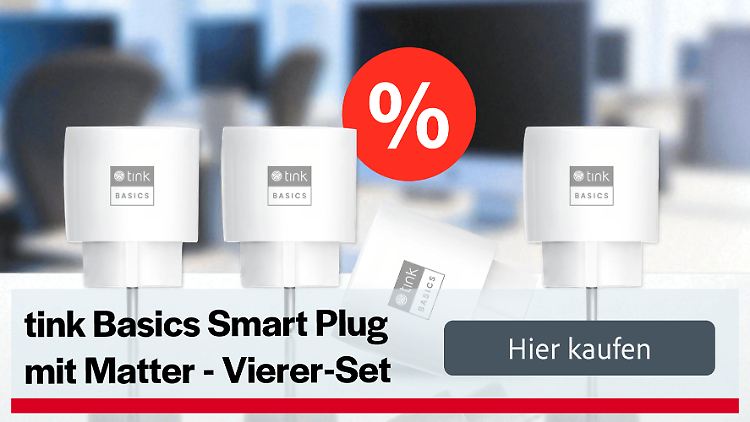 Das Vierer-Set Tink-Basic-Steckdosen ist gerade für unter elf Euro pro Stück zu bekommen.
