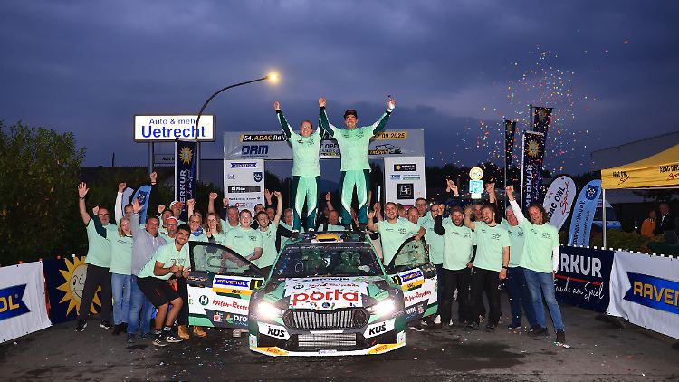 Marijan Griebel ist neuer Deutscher Rallye-Meister.