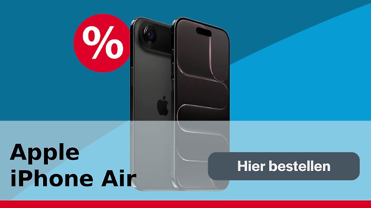 Das iPhone Air gibt es derzeit so günstig wie noch nie. Lohnt sich der Deal für den Apple-Flachmann? 