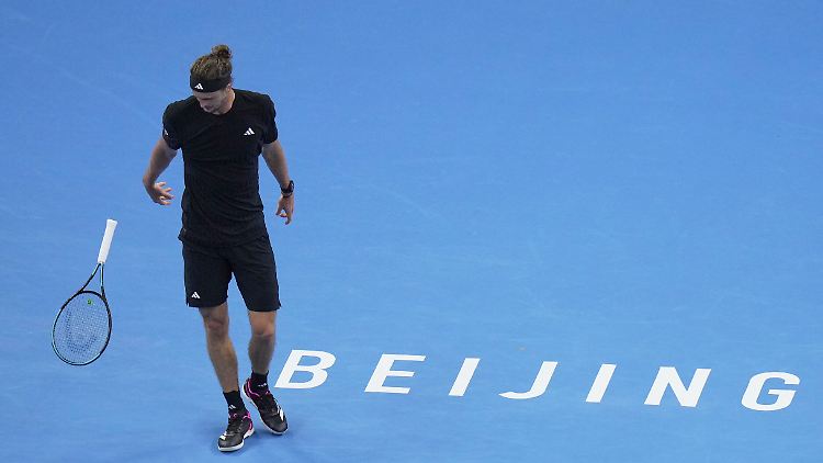 Alexander Zverev ist in Peking chancenlos ausgeschieden.