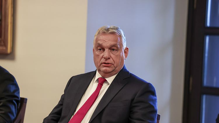 Ein paar ungarische Drohnen in der Ukraine seien "nicht das Thema", sagt Viktor Orban.