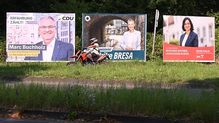 Marc Buchholz (links) gewinnt nun doch gegen Nadia Khalaf (rechts).