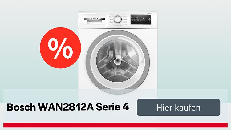 Die Frontlader-Waschmaschine  von Bosch ist derzeit im Angebot bei Coolblue.