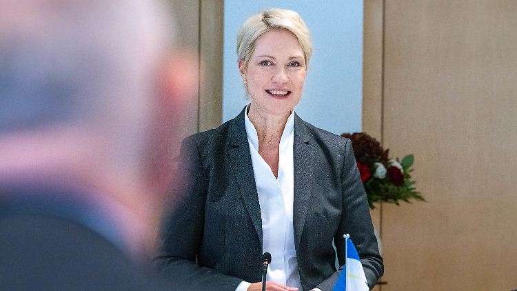 "Ich bin dankbar und glücklich", sagt Schwesig.