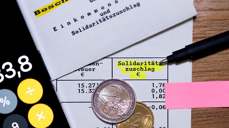 Kein Grund mehr für Einsprüche: Rückerstattungen des Solidaritätszuschlags für Zeiträume bis 2019 wird es nicht geben.