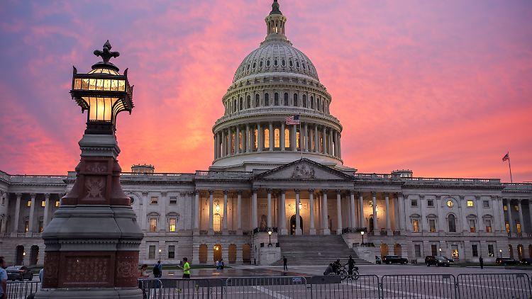 Der US-Senat kann sich nicht auf einen Übergangshaushalt einigen. 