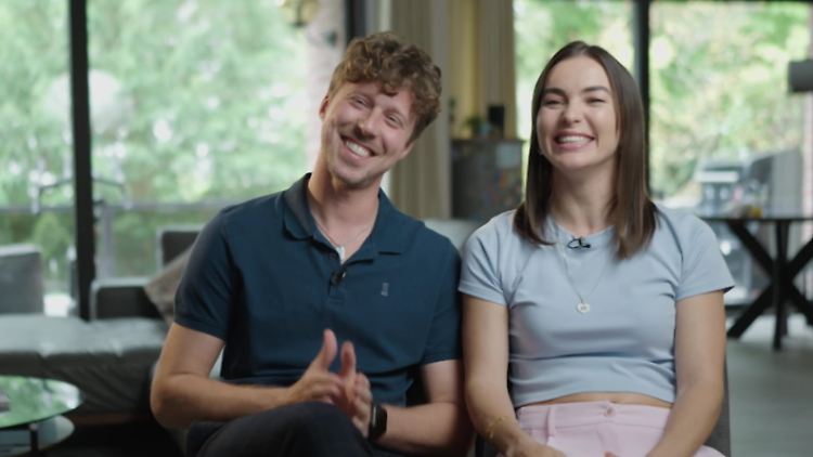 Erwarten ihr zweites Kind: Valentin und Renata Lusin.