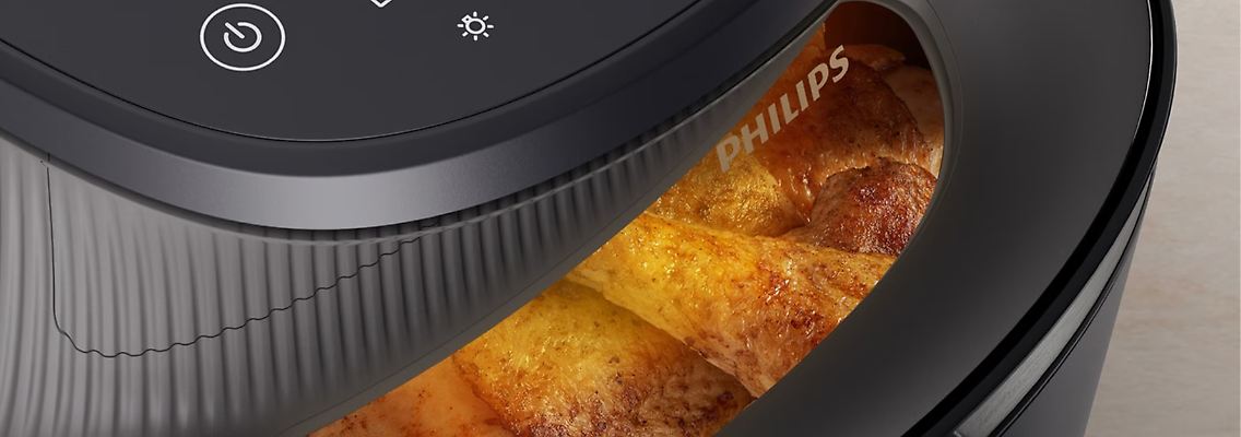 Der Philips Airfryer L 3000 Serie NA322/00 ist ein Hingucker auf jeder Küchenzeile – und gerade besonders günstig.