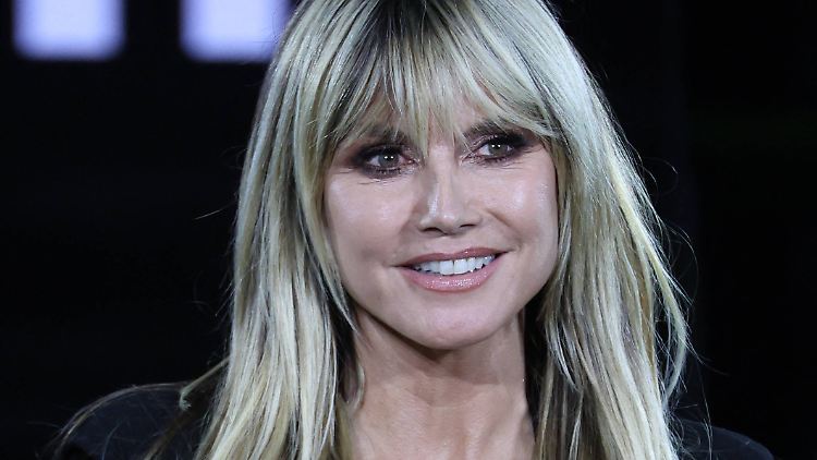 Heidi Klum läuft für Halloween warm.