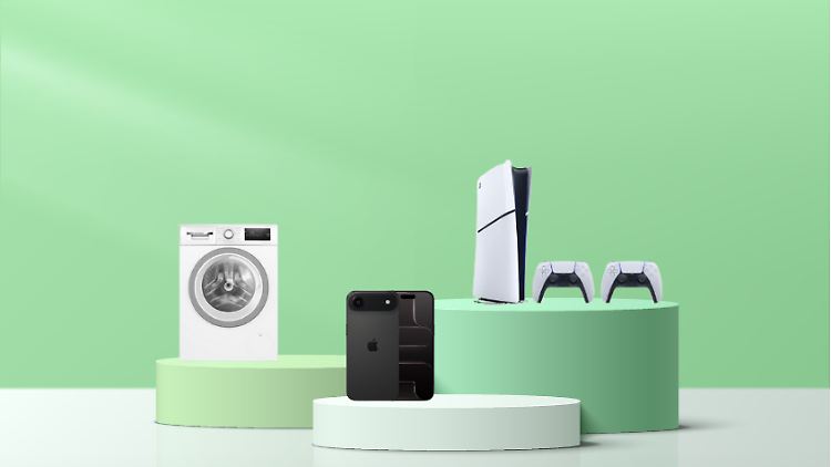 Wir finden täglich die besten Deals für Technik, Werkzeug, Haushaltsgeräte, Tarife & Co.