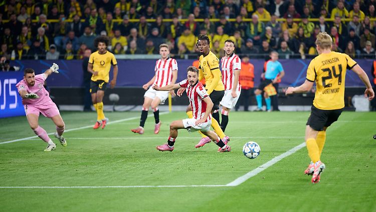 Svensson erzielte die Führung für den BVB.