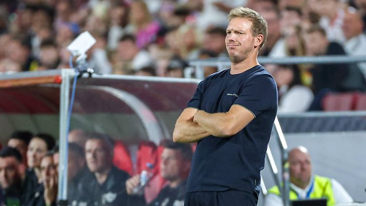 Nagelsmann und die Nationalmannschaft spielen im Oktober gegen die Krise an.