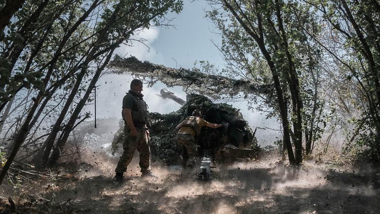 Fotojournalist Antoni Lallican dokumentierte auch die Arbeit der ukrainischen Streitkräfte.