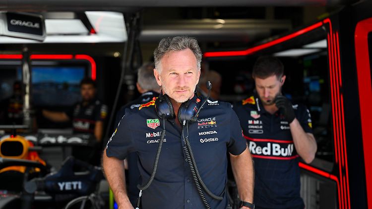 Christian Horner im Juli  2025 in Silverstone bei seinem letzten GP mit Red Bull. 