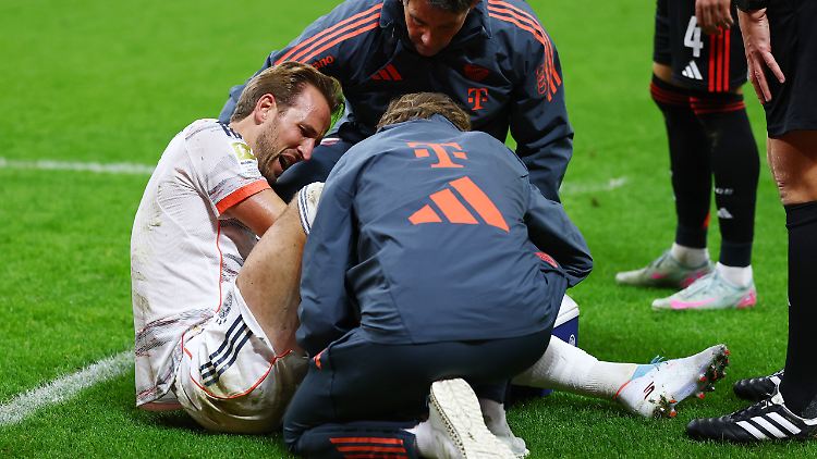 Kane muss in der Schlussphase ausgewechselt werden.