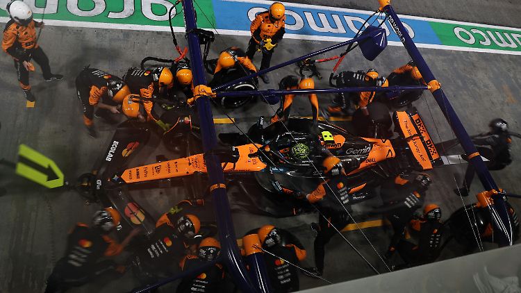McLaren kann feiern. 