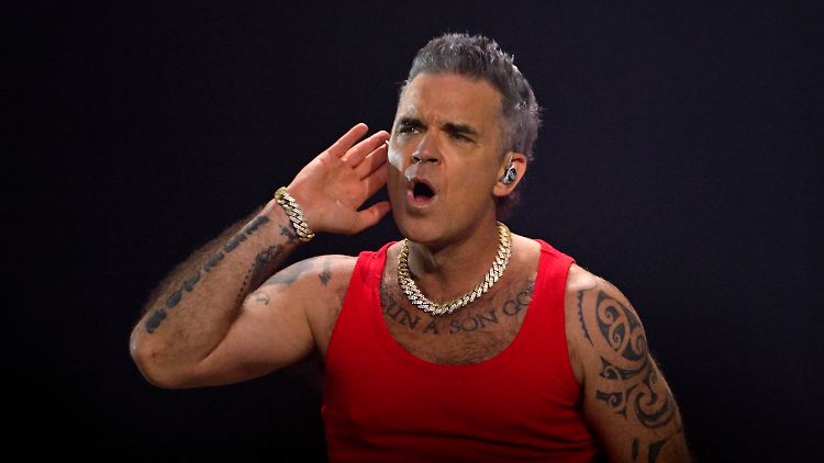 Robbie Williams muss auf sein letztes geplantes Konzert verzichten.
