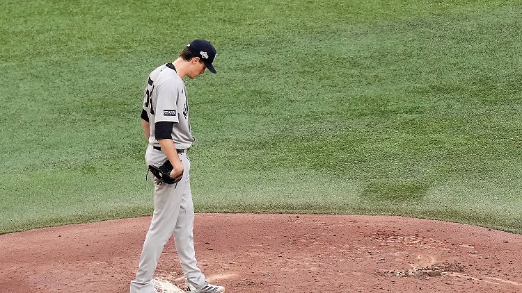 Die New York Yankees blicken erneut dem Aus entgegen.