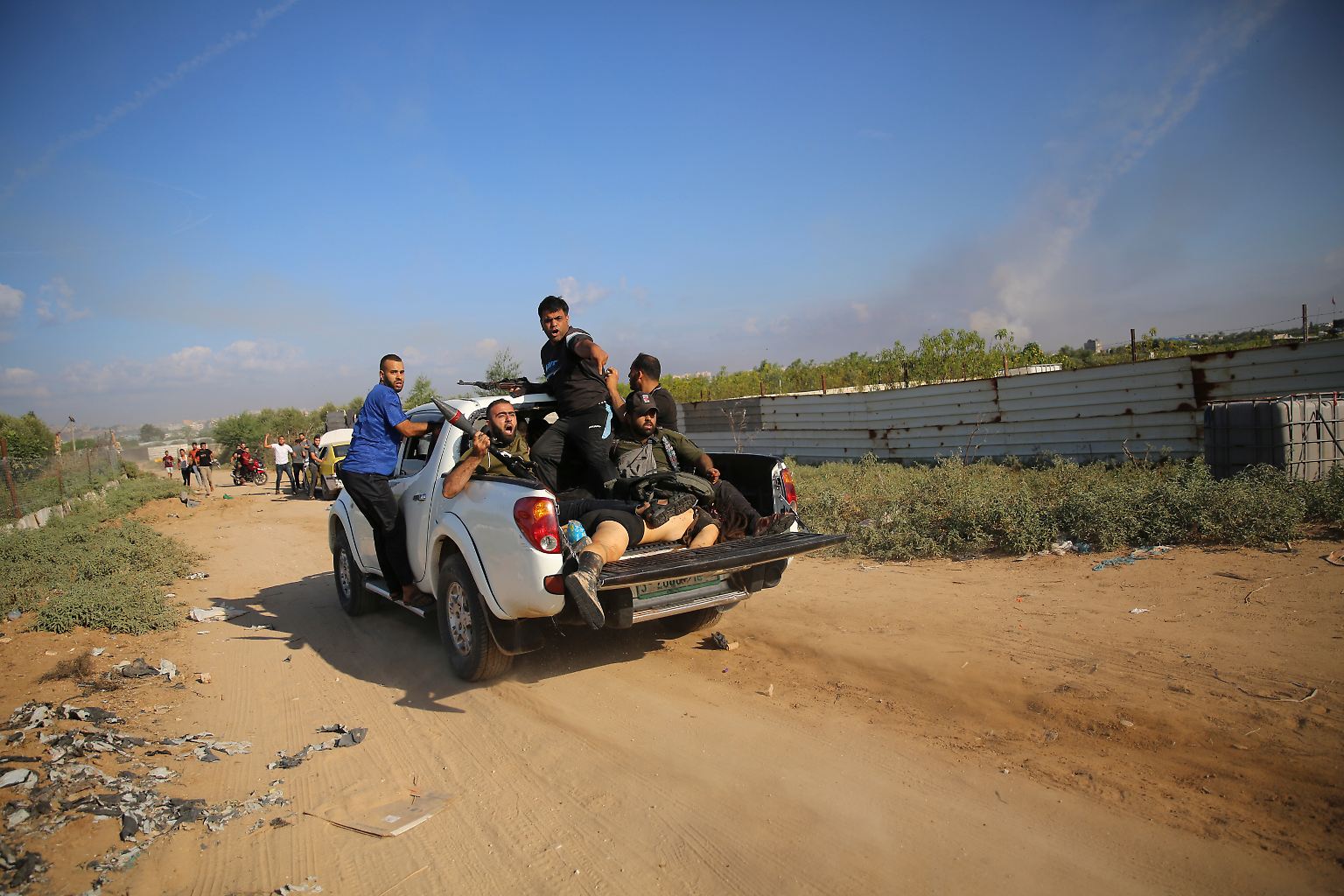 Bei ihrem Überfall auf Israel am 7. Oktober 2023 töten Hamas-Kämpfer sowie weitere Islamisten mindestens 1219 Menschen. 