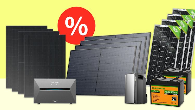 Balkonkraftwerke mit Speicher – in dieser Kategorie gibt es zu den Prime Deal Days reichlich lohnenswerte Angebote.