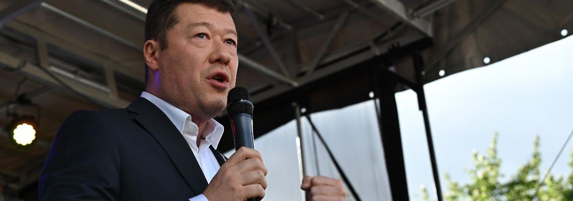 Tomio Okamura: "Wir hätten gerne mindestens ein Ministerium, besser zwei."