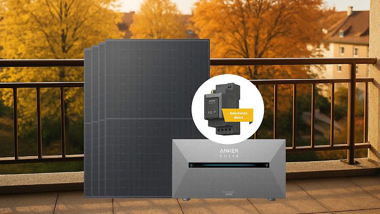 Besonders starker Deal: Die Mini-PV-Anlage Kleines Kraftwerk Quattro samt Speicher Anker Solarbank 2 gibt es jetzt besonders günstig.