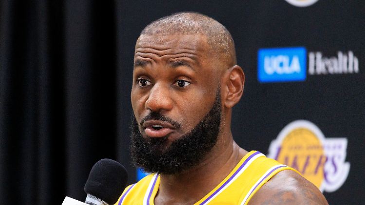 Spielt noch länger Basketball: LeBron James.