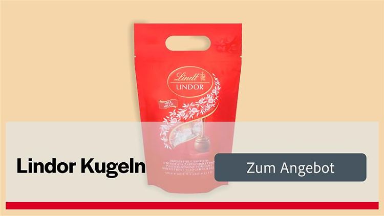 Naschkatzen können sich freuen: Auch die Lindor-Kugeln von Lindt sind beim Prime Day im Angebot.