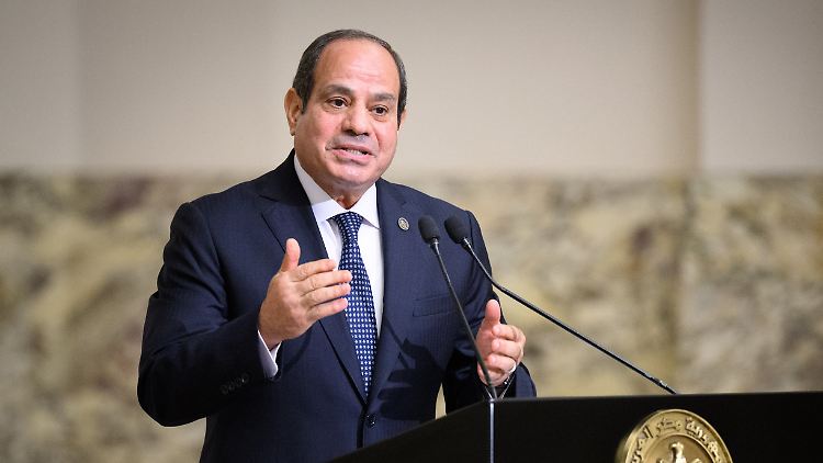 Ägyptens Präsident Abdel Fattah al-Sisi zeigte sich zuversichtlich.