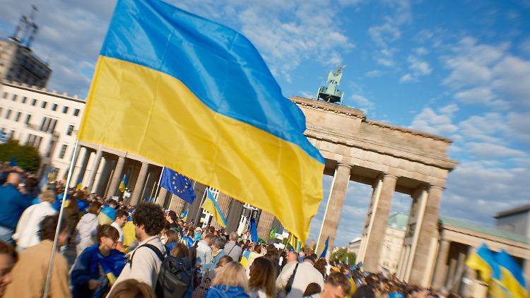 Zehntausende Ukrainer sollen durch die Maßnahmen eine Arbeit aufgenommen haben.