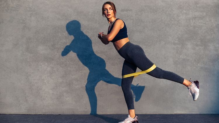 Ein kleines Band mit großer Wirkung: Training für den ganzen Körper.